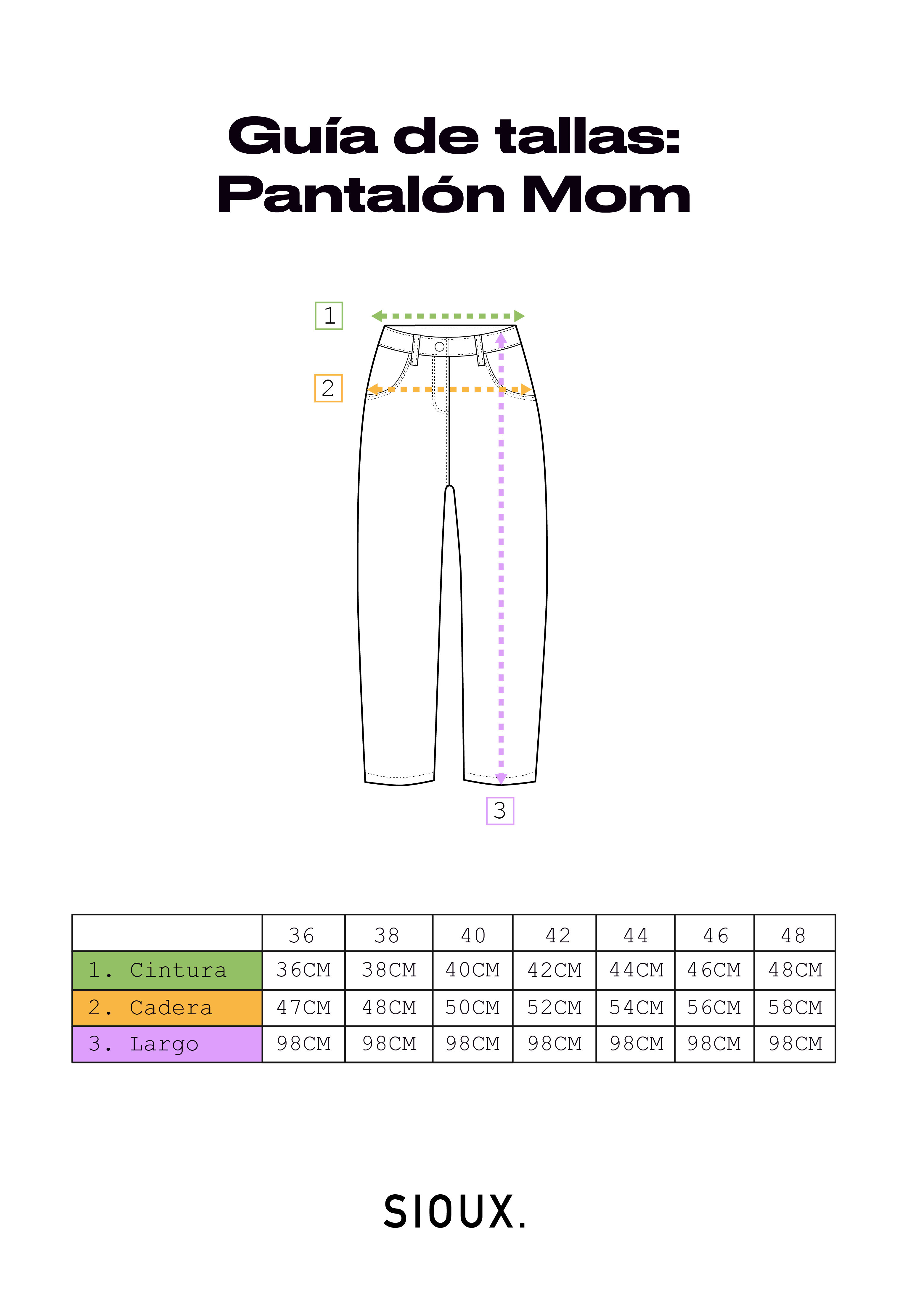 Mom jeans talla 48 sales